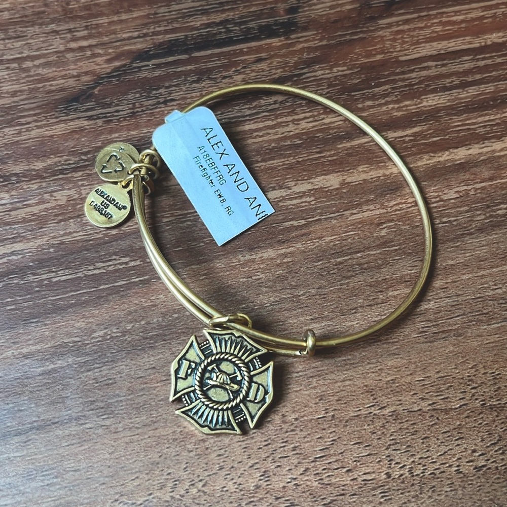 Alex and Ani Firefighter Bracelet
